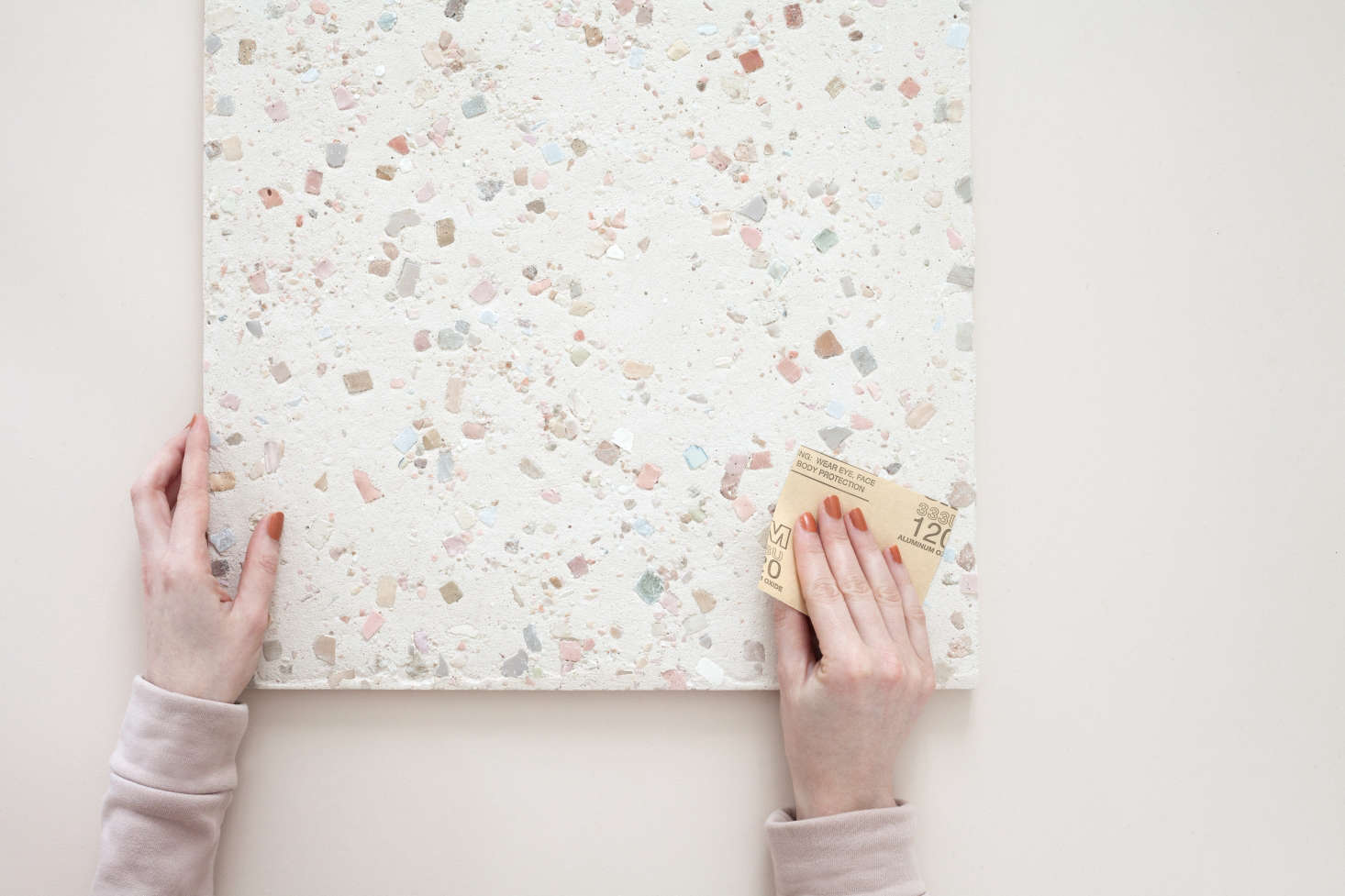diy terrazzo table 